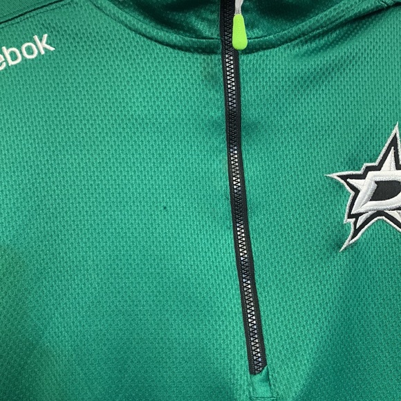 Dallas Stars Reebok Quarter-Zip - Picture 3 of 5